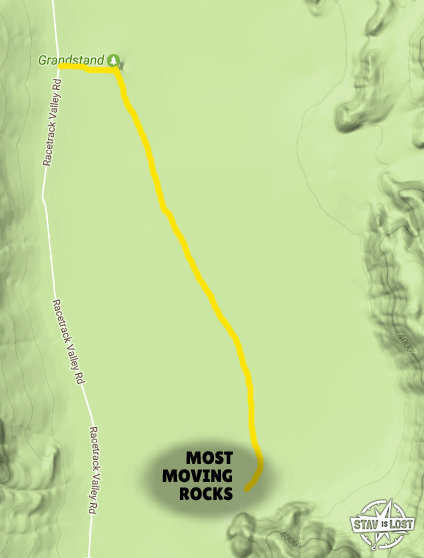 map for The Racetrack and Grandstand by Stav is Lost