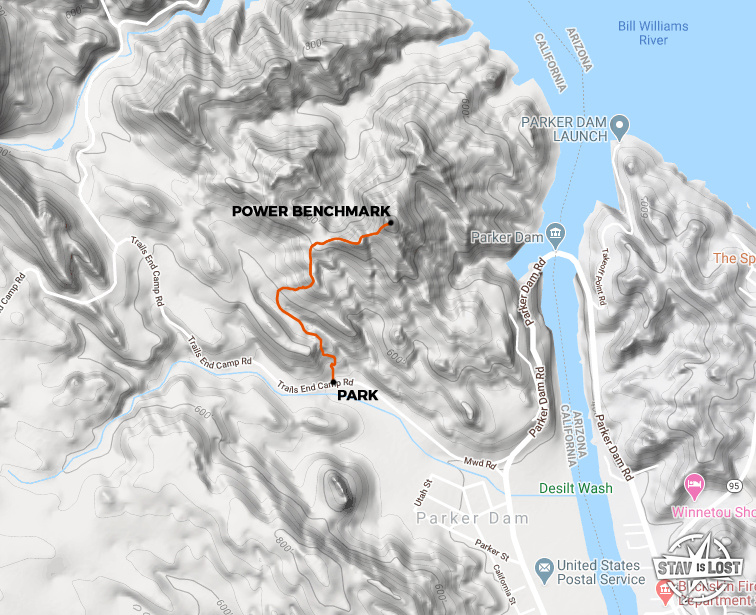 map for Power Benchmark by Stav is Lost
