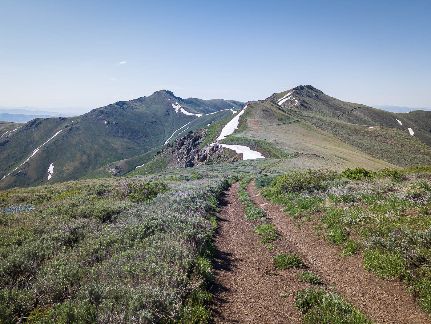 Sonoma Peak via Water Canyon in Sonoma Range BLM, NV