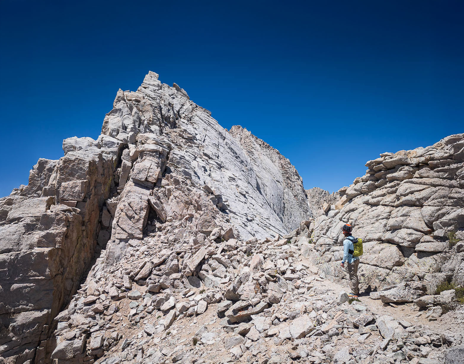 Mount Russell via North Fork Lone Pine Creek in Sequoia National Park, CA