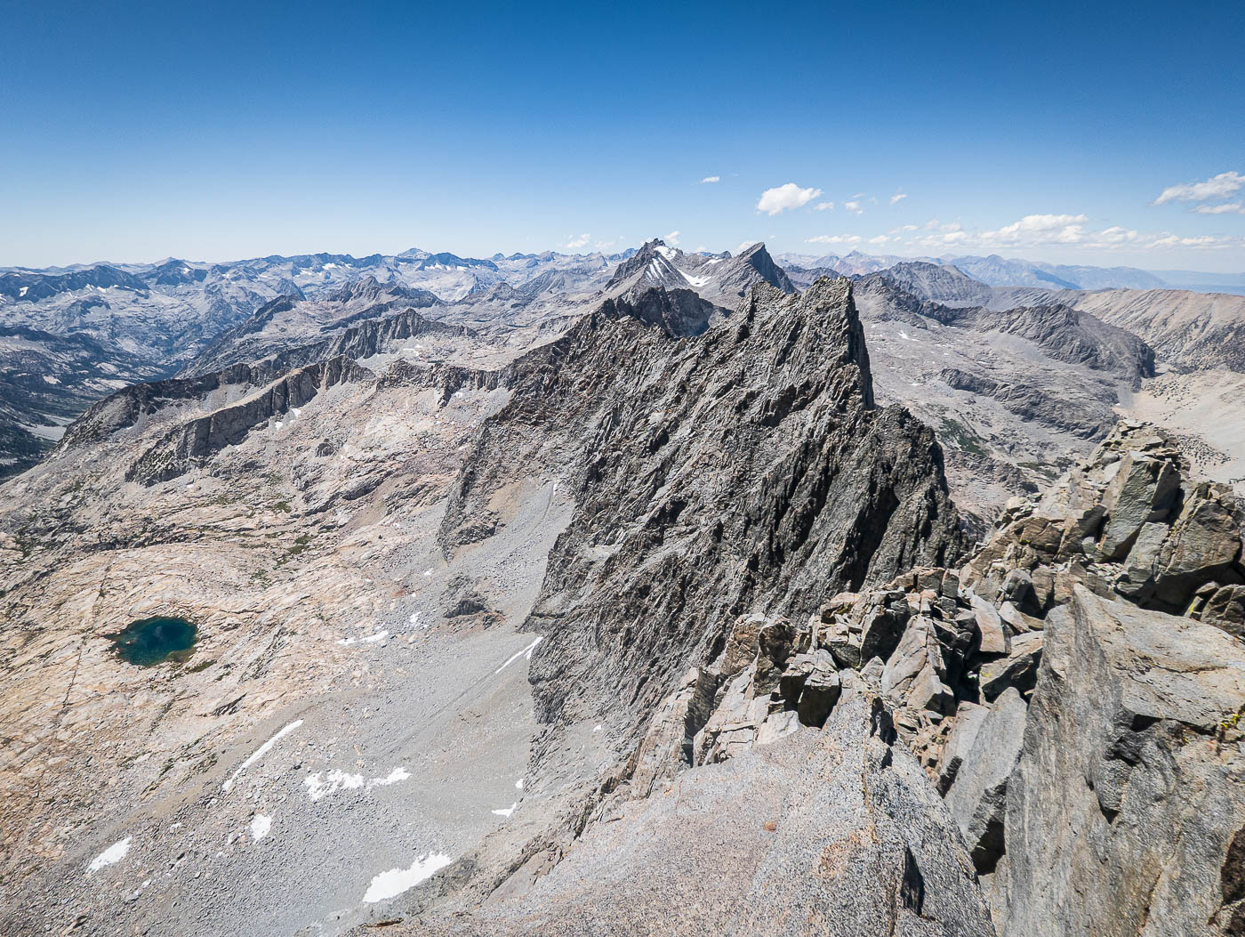 Middle Palisade via South Fork Big Pine Creek in Inyo National Forest, CA