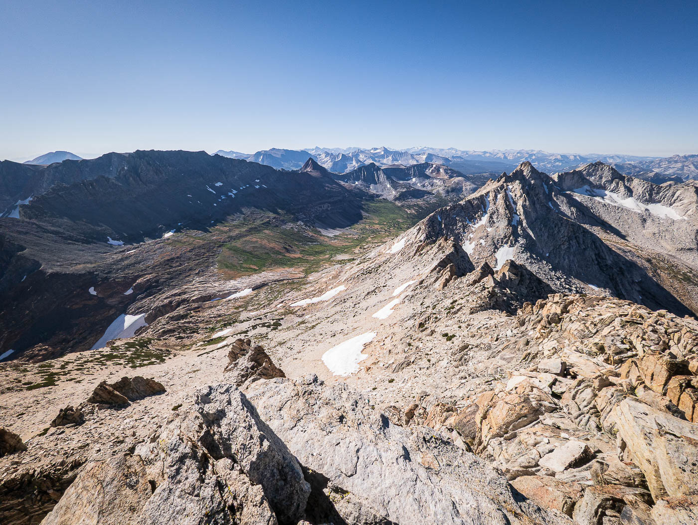 Matterhorn Peak and Whorl Mountain in Humboldt-Toiyabe National Forest, CA