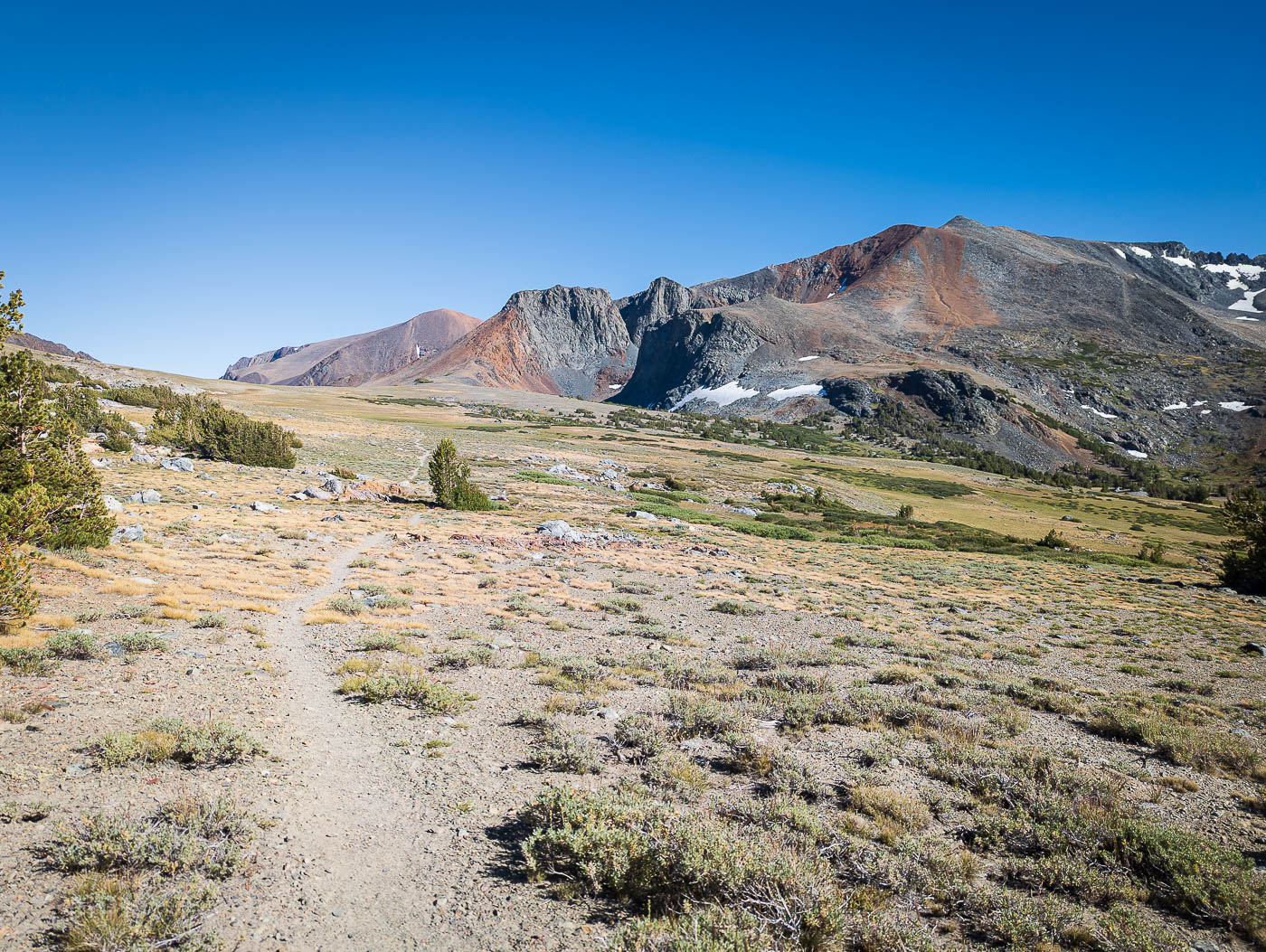 Kuna Peak, Parker Peak, Mount Lewis in Yosemite National Park, CA