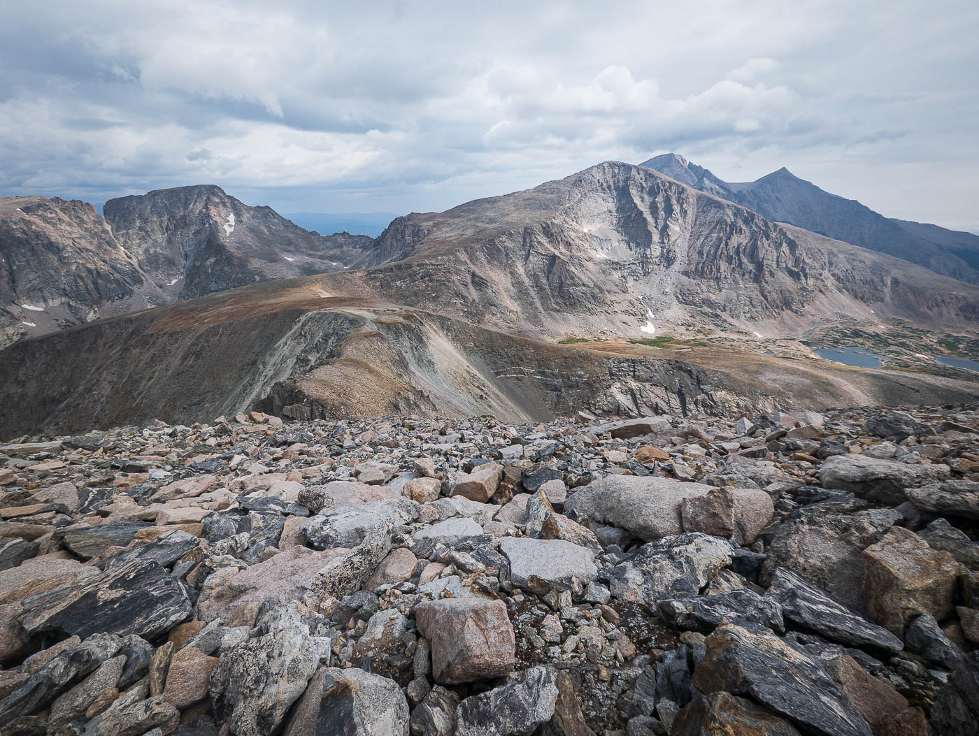 Mount Alice and Tanima Peak in Rocky Mountain National Park, CO