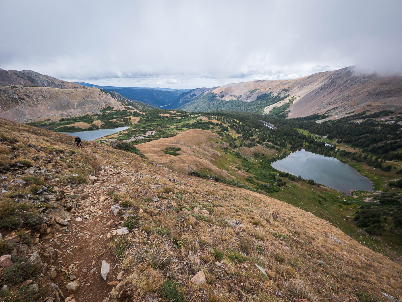 Heartbeat Peak via South Boulder Creek Trail in Arapaho and Roosevelt National Forest, CO