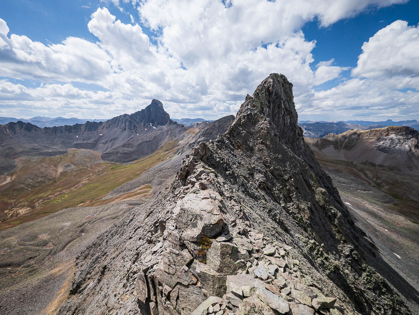 Heisshorn and El Punto in Grand Mesa-Uncompahgre-Gunnison National Forest, CO