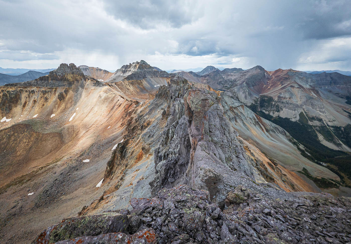 Pilot Knob via Waterfall Creek in San Juan National Forest, CO